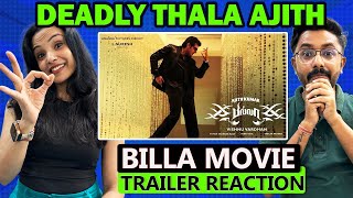 Billa Movie Trailer REACTION  Ajith Kumar  Nayanthara  Namitha [upl. by Nayb]