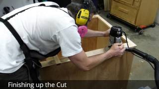 Using the Oneida Router Dust Collector [upl. by Annair143]