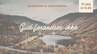 Gud forandres ikke  Tale vClaes Lundström [upl. by Yral]