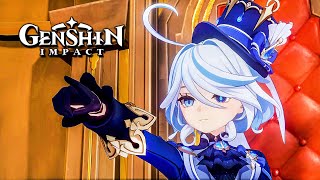 Genshin Impact 40 Fontaine  New Archon Quest Full Walkthrough [upl. by Ahcsim]