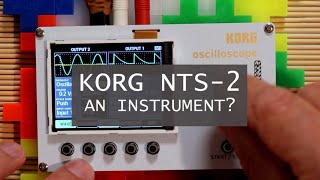 Using the Korg NTS2 Oscilloscope as an Instrument [upl. by Peri]