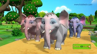 Ek Jada Hati marathi song for kids  Marathi nursery rhyme  marathi balgeet  Kiddiestv Marathi [upl. by Arno]