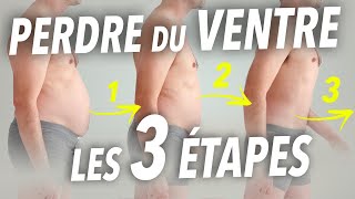 PERDRE du VENTRE  les 3 ÉTAPES [upl. by Lebanna]