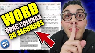 ðŸ”¥ DOMINE o Word Crie DUAS COLUNAS como um PRO ATUALIZADO 2023 [upl. by Adlen]