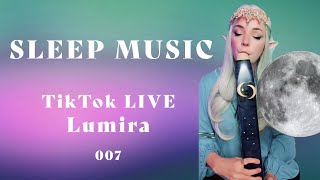 Relaxing Sleep Music  Lumirä  TikTok LIVE  Calming Flute [upl. by Pimbley722]