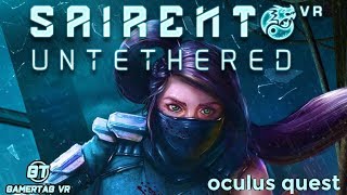 SAIRENTO VR UNTETHERED Oculus Quest  First Impressions Gameplay [upl. by Rats]