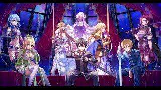 Sword Art Online Alicization Lycoris Opening 『ReoNa  Scarlet』 [upl. by Aleakam]