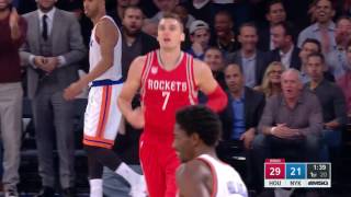 Sam Dekker Shaqtin A Fool Moment ¦ Rockets vs Knicks ¦ November 2 2016 ¦ 2016 17 NBA Season [upl. by Rosalinde970]