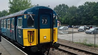 A ride on board 4 vep class 423417 from Kingscote to East Grinstead [upl. by Centonze]