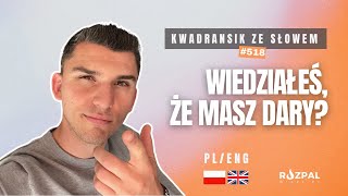 Kwadransik ze Słowem 518  Wiedziałeś że masz dary PLENG [upl. by Pavel]