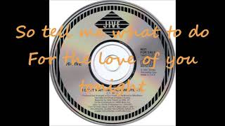 Hi Five  Cant Wait Another Minute Lyrics 1991 [upl. by Salmon]