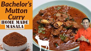 Mutton curry with Mutton Masala Powder  Pressure Cooker Mutton curry Special  Beginners Cooking 1 [upl. by Sophi]