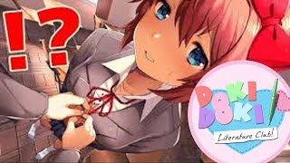 WHEN DOES THIS GET SCARY  Doki Doki Literature Club Lets Play  Part 1 [upl. by Joshia]