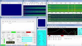 MOONBOUNCE QSO BETWEEN KK6FAH AND PA5Y [upl. by Edson438]