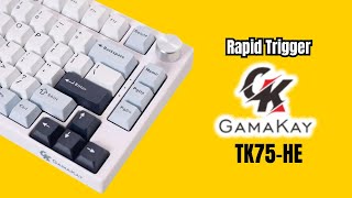 The Gamakay TK75  HE  Best Budget Hall Effect Keyboard [upl. by Chevalier213]