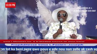 110924 Irma L Ministries Inc Present Lage tout chaj ou yo sou li [upl. by Ythomit506]