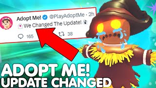 ⚠️BEWARE 😡ADOPT ME JUST CHANGED THE HALLOWEEN UPDATE AGAIN…🔥😔EVERYONES ANGRY ROBLOX [upl. by Atinav829]