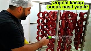 SUCUK NASIL YAPILIR100 Dana Etinden Kaliteli Kasap Sucuk Tarifi ve Yapımı [upl. by Anide346]