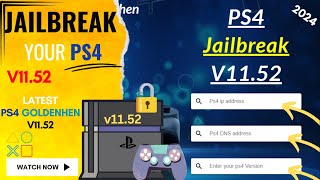 PS4 jailbreak v1152 latest Goldenhen for all models [upl. by Seamus]