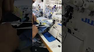 Overlock machine elastic status [upl. by Sugihara]