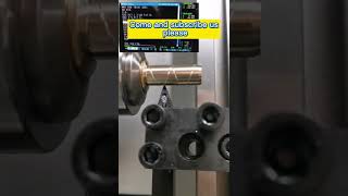 How to use G32 code of CNC lathe  CNC smartlathe [upl. by Ecnarepmet]