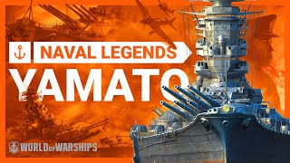 ⚓ Naval Legends Marathon Yamato The largest battleship ever built  🔊 Now in 6 languages [upl. by Laspisa]