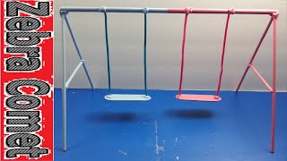 How To Make A Toy Swing Set [upl. by Sharia]