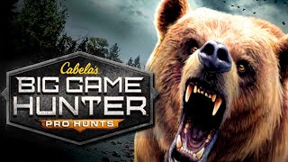 DERRUBEI UM URSO GIGANTE ESTAMOS AVANÇANDO NAS MISSÕES  CABELAS BIG GAME HUNTER PRO HUNTS GAMEPLAY [upl. by Llerut]