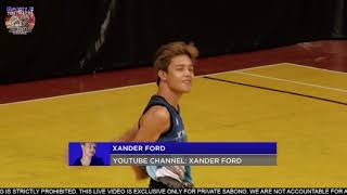 Battle Of The Youtubers  Xander Ford Vs Merck Exhibition Match1v1 BasketBall [upl. by Husha]