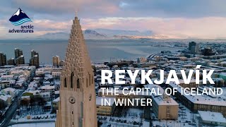 Reykjavík the capital of Iceland in winter [upl. by Lehrer331]