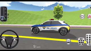 New Police Car Hyundai Ioniq 5 Highway Patrol Duty 3D Driving Class Simulation New Update Car Game [upl. by Seale]