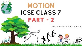 Motion  ICSE Class 7 Physics  Types of Motion  Distance amp Displacement  Part 2  Radhika Sharma [upl. by Durgy]