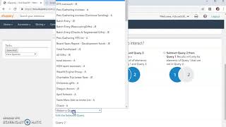 eTapestry  How to Create a Compound Query How to Subtract quotDo Not Mailquot from your main list [upl. by Jefferey]