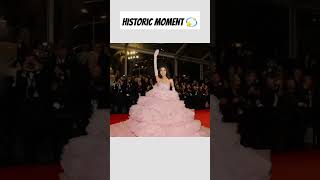 Historic Moment at Cannes 2024 Nancy Tyagi❤️💫😍 redcarpet shortvideo viralvideo youtubeshorts [upl. by Cirilo]