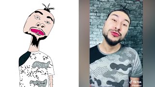 LABIOS DESAFÍO TIKTOK LIP CHALLENGE drawing meme [upl. by Asyal78]