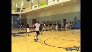 Offensive Passing Drill LeBron James [upl. by Yerrot]