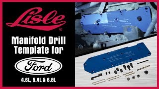 71600  Manifold Drill Template for Ford 46L 54L amp 68L [upl. by Margo530]