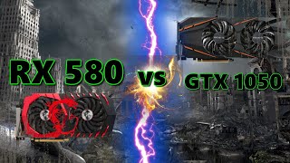 GTX 1050 Ti vs RX 580  5 Games Tested In 2024🔥 [upl. by Ulrica]