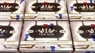 🤯 11 LEGENDARY HALL OF FAME HIT NEW RELEASE 2024 TIER ONE BASEBALL CARDS [upl. by Vieva]