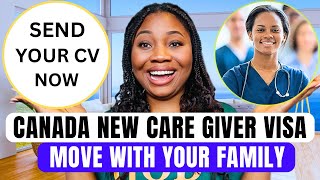 Canada Employers Giving Free Visa To Overseas Care Workers Send Your CV [upl. by Dash]