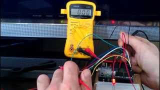 PWM testing with multimeter Arduino Uno [upl. by Gupta583]