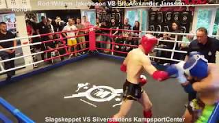 Muay thai William Jakobsson VS Alexander Jansson [upl. by Elsinore]