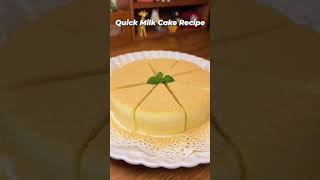 How To Make Milk Cake  Quick Milk Cake Recipe  Yummy Milk Cake Shorts [upl. by Amando282]