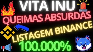 VITA INU BOMBÁSTICO QUEIMAS GIGANTE PREÇO VAI EXPLODIR CORTE DE 3 ZEROS [upl. by Atirres]