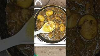 Super Tasty Egg Potato Curry shorts cooking [upl. by Olenolin]