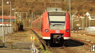 Zugverkehr in Eberbach am Neckar [upl. by Baal380]