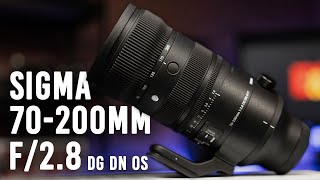 Sigma 70200mm f28 Completes Their FullFrame Mirrorless Trinity [upl. by Hait]