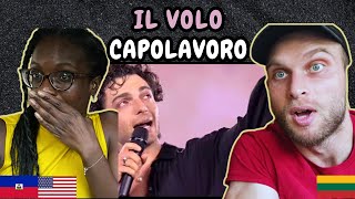 REACTION TO Il Volo  Capolavoro Battiti Live 2024  FIRST TIME WATCHING [upl. by Yllitnahc19]