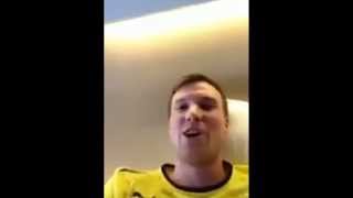 Kevin Großkreutz singt Europapokal [upl. by Oivlis66]