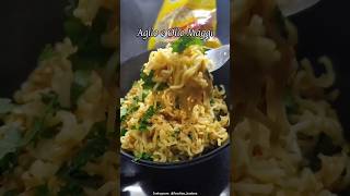 Aglio E Olio Maggi 🍜😋 shorts viral maggi recipe ytshorts [upl. by Bebe]